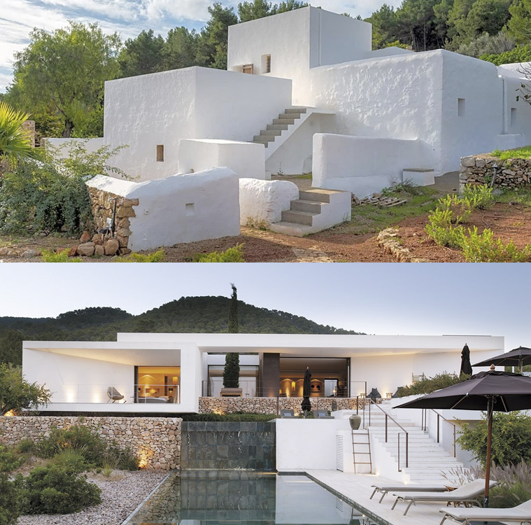 La transición arquitectónica en Ibiza